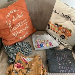 Gray 'Future Leader' Kids Shirt